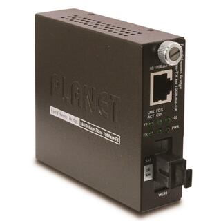 Planet Konverter 100TX - 100FX SM SC A 10/100TX - 100FX WDM 20 km SMART