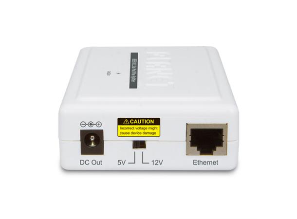 Planet PoE-Splitter 5V/12V DC IEEE 802.3at Gigabit High Power