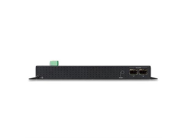 Planet Switch 16-p Gigabit 16xPoE+ 2xSFP Industri IP30 B200W Flat/Wall