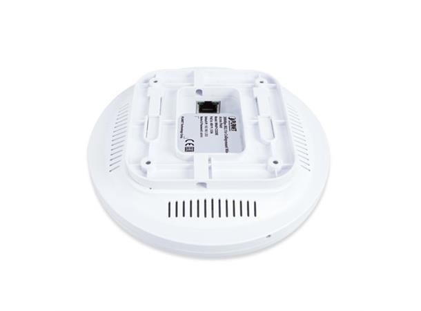 Planet trådløst aksesspunkt - 2.4 GHz 802.11n - 300 Mbps - PoE - Tak inne
