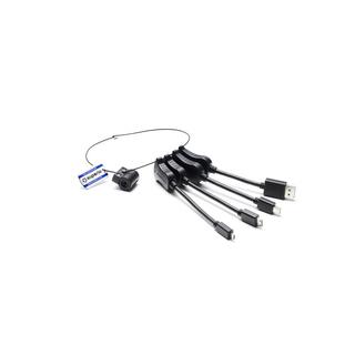 Superio Adapter Ring 4xAdapter Pigtail DP MiniDP MiniHDMI MicroHDMI