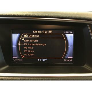 norDAB Premium DAB-integrering Audi Audi m/Concert III/Symphony III