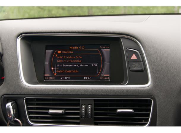 norDAB Premium DAB-integrering Audi Audi m/Concert III/Symphony III