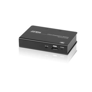 Aten Splitter, 2-port 4K DisplayPort 4096 x 2160 / 3840 x 2160 @ 60 Hz