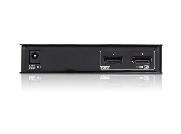 Aten Splitter, 2-port 4K DisplayPort 4096 x 2160 / 3840 x 2160 @ 60 Hz