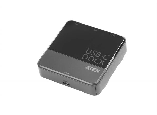 Aten USB-C Dual HDMI Mini Dock 1xUSB-C 1xUSB3.1 A 2xHDMI
