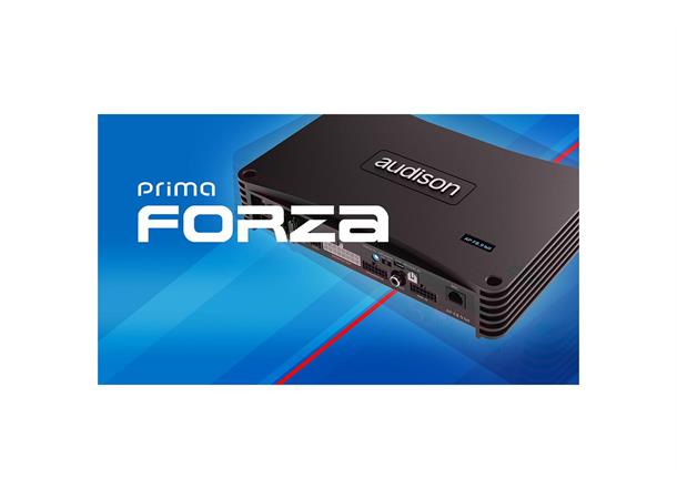 Audison PRIMA FORZA 8/9-kanal forsterker 1040W RMS  @ 2ohm