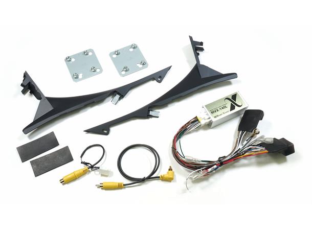 BEATSONIC PREMIUM komplett 2-DIN kit IS m/navi m/aktivt system (2006-2009)