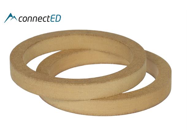 ConnectED MDF høyttaleradaptere (165mm) Universale (22mm dybde)