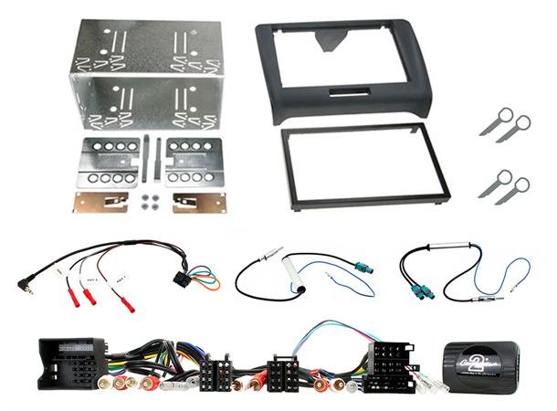 ConnectED komplett 2-DIN monteringskit Audi TT (2007 - 2014)