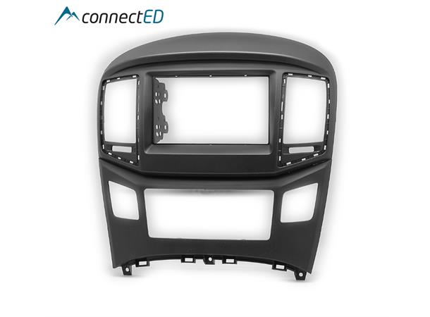 ConnectED monteringsramme 2-DIN Hyundai H1 (2017 -->) Sort