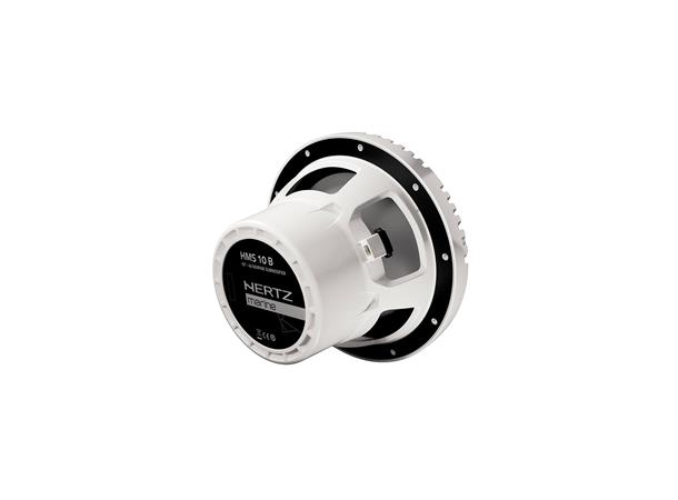 Hertz marine HMS10B2, 10" sub hvit 2ohm Sprutsikker IP65, 500W