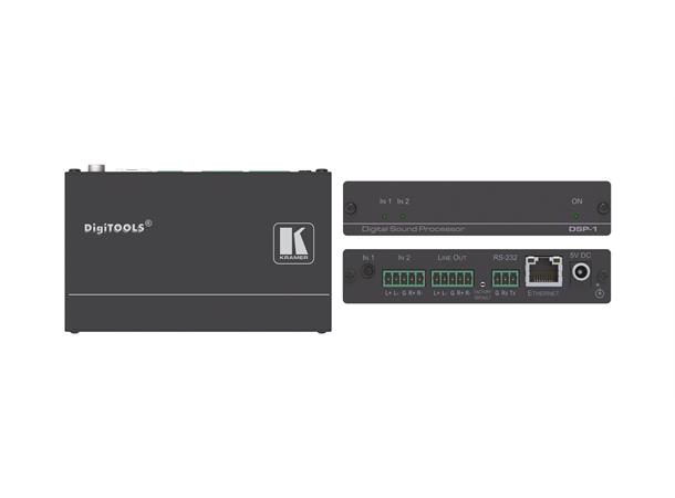 Kramer Mini Digital Prosessor DSP-1 RS232 RJ45