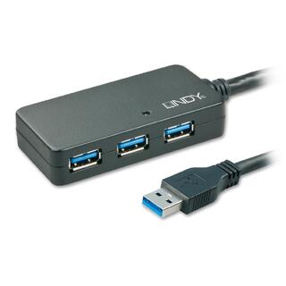 Lindy HUB 4-port USB3 Pro Extension 10m