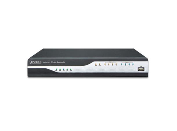 Planet NVR 16-Channel H.264 HDMI 2xSATA HDD