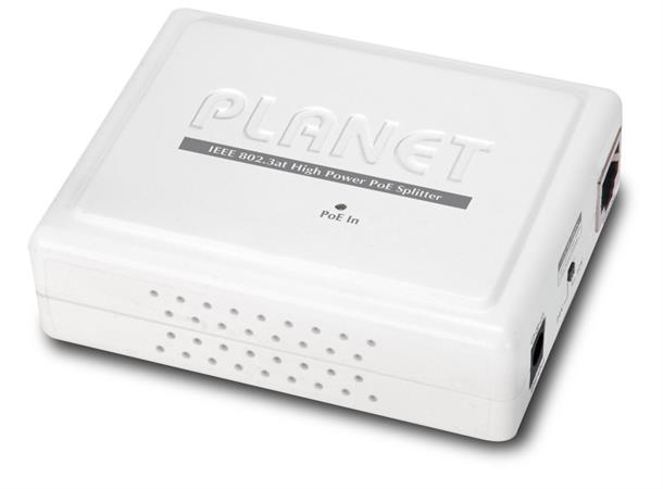 Planet PoE Splitter 12/24V DC IEEE802.3at Gigabit High Power