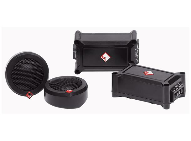 Rockford Fosgate Komponentsett Punch 1" diskanthøyttalere 60/120W