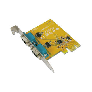 Sunix PCI Express 2xSerieport 2 Stk RS232 9-pin ESD