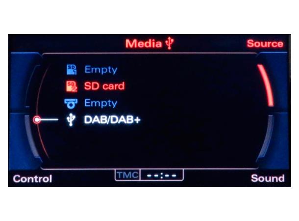 norDAB Premium DAB-integrering Audi Audi m/RNS-E (2009 - 2015)