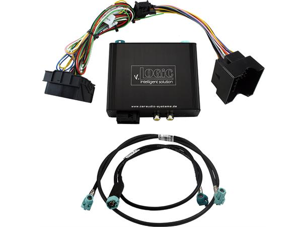 CAS lvdsLOGIC Ryggekamera adapter Audi m/MMI 3G (High/Low) / MMI 3G+