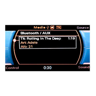 ConnectED BT AUDIO/AUX-adapter (CAN-BUS) Audi m/Concert III/Symphony III