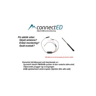 ConnectED skjult DAB-antenne (SMB) Audi A1 (2010 - 2018) m/Chorus
