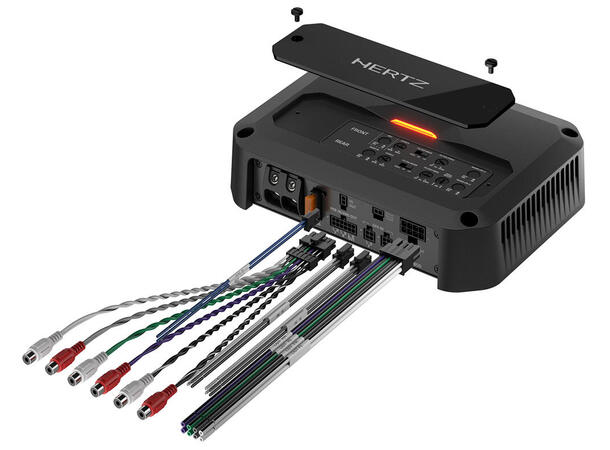 Hertz HCP 4 DK, 4 k. digital forsterker 250W RMS x 4 @ 2ohm