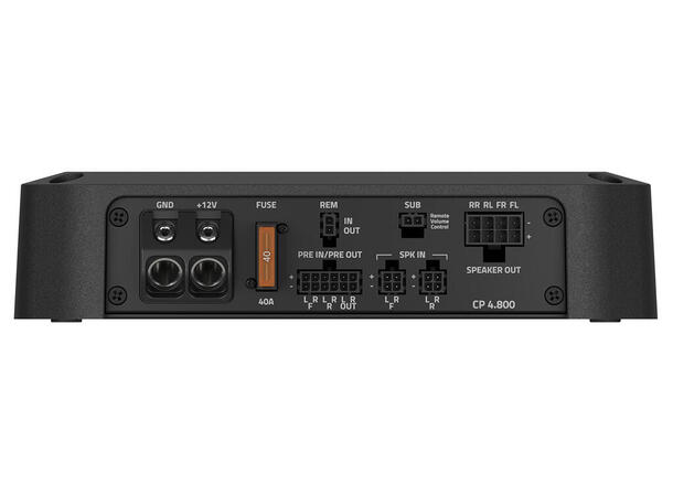 Hertz HCP 4 DK, 4 k. digital forsterker 250W RMS x 4 @ 2ohm