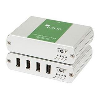Icron Extender USB2 Tx/Rx 4-port Metall 2xSM Fiber LC Max 10km Ranger 2344