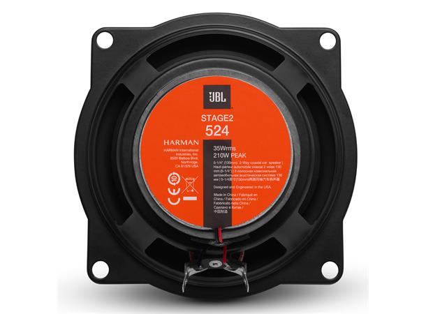 JBL Fulltone STAGE2, 5¼" 210W MAX, 5¼", 2-veis