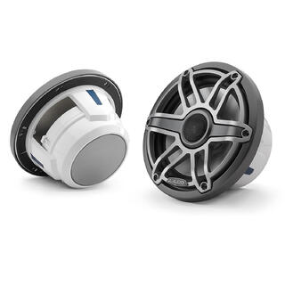 JL Audio M6-770X-S-GmTi Marine høyttaler 7,7" coax grå sportsgrill