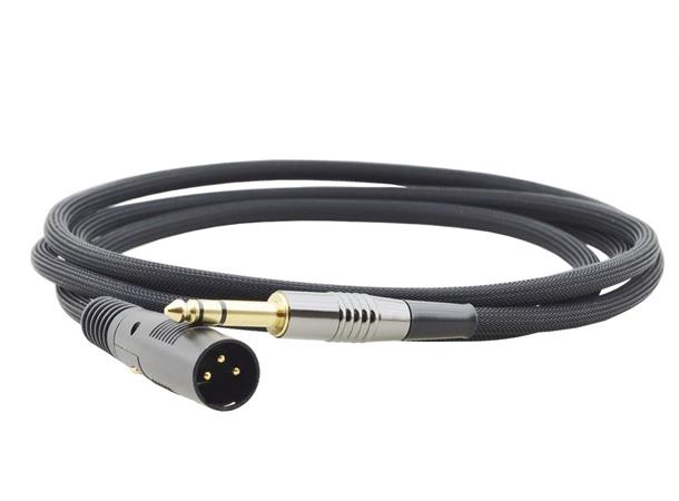 Kramer Audiokabel 6.3 mm XLR 3p -  3,0 m 6.3mm til XLR M 3p TRS