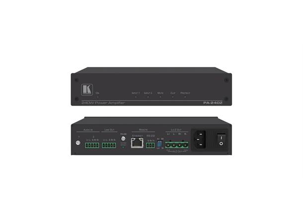 Kramer Power Amplifier 1x240W ! @70V/100V & 2x120W @8O