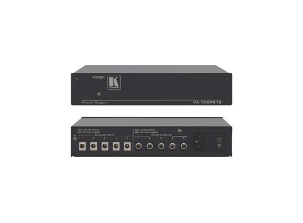 Kramer Power  5V/12V DC 10-Port Power til 5 Stk 5V og 5 Stk 12V Enheter