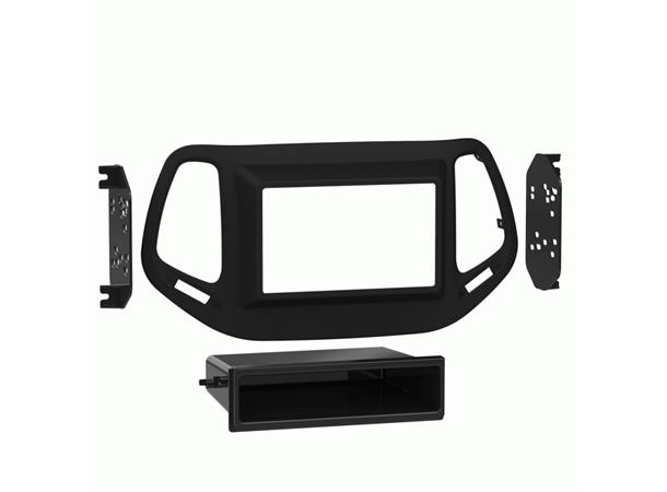 METRA Premium Monteringssett 2-DIN Jeep Compass (2018 -->)