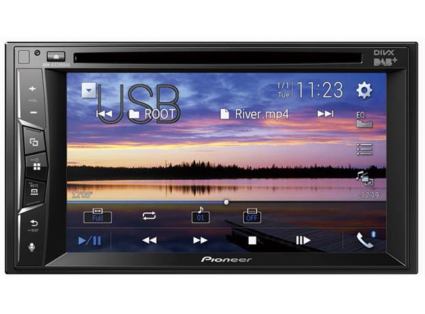 PIONEER AVH-A3200DAB 2 DIN DVD DAB BT USB/IPHONE 6,2"