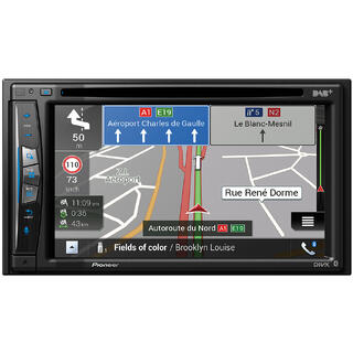 PIONEER AVIC-Z730DAB 2 DIN NAVI DVD DAB BT USB/IPHONE 6,2"