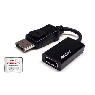 Accell Adapter DisplayPort > HDMI Aktiv Videokilde: DisplayPort 1.1 Eyefinity