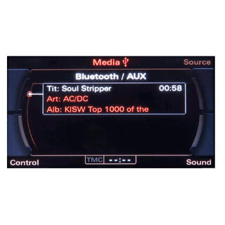 ConnectED BT AUDIO/AUX-adapter (CAN-BUS) Audi m/RNS-E (2010 - 2015)