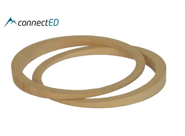 ConnectED MDF høyttaleradaptere (165mm) Universale Skråstilt (1 - 18mm dybde)