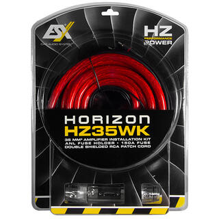 ESX strømkit, 35 mm² Kabelkit med RCA og ANL sikringsholder