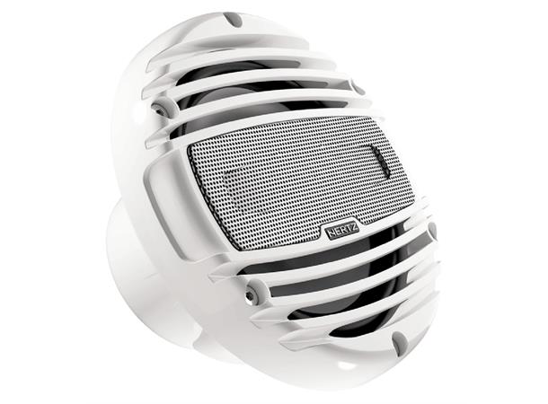 Hertz HMX65LD, 6.5" koaxial 2-v hvit LED Sprutsikker IP65, 150W RGB LED-lys