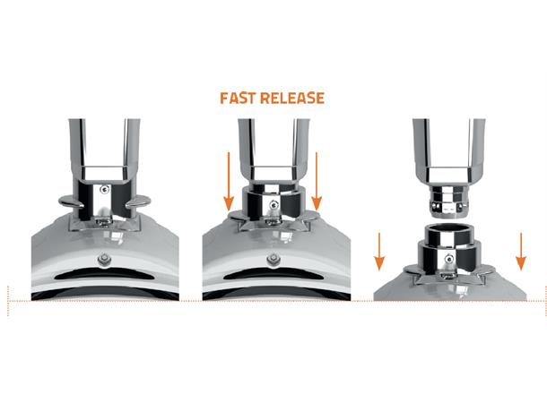 Hertz HTX8MCLW, 8" koax TOWER 2-v hvit Sprutsikker IP65, 200W