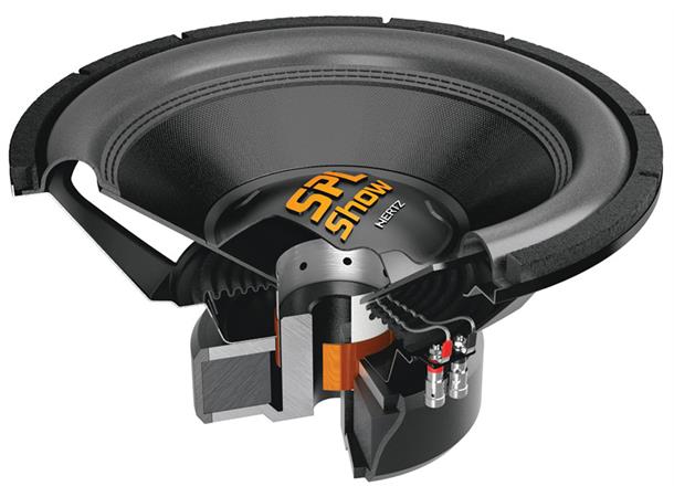 Hertz SPL SHOW SS 15 D2 15" Sub 2+2ohm 2400W max / 1200W RMS