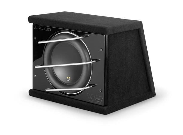 JL Audio CLS112RG-W7AE - basskasse m.W7 12", 3ohm, 1000W(RMS) alu bars, gloss fr