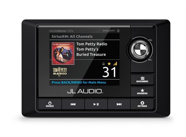 JL Audio Media Master O-MM105 DAB+ Værbestandig marine hovedenhet