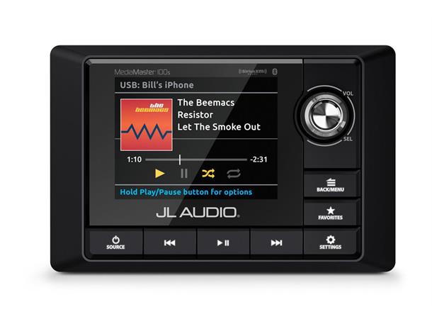 JL Audio Media Master O-MM105 DAB+ Værbestandig marine hovedenhet