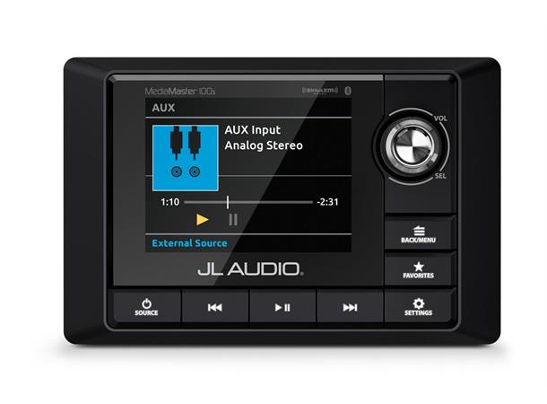 JL Audio Media Master O-MM105 DAB+ Værbestandig marine hovedenhet