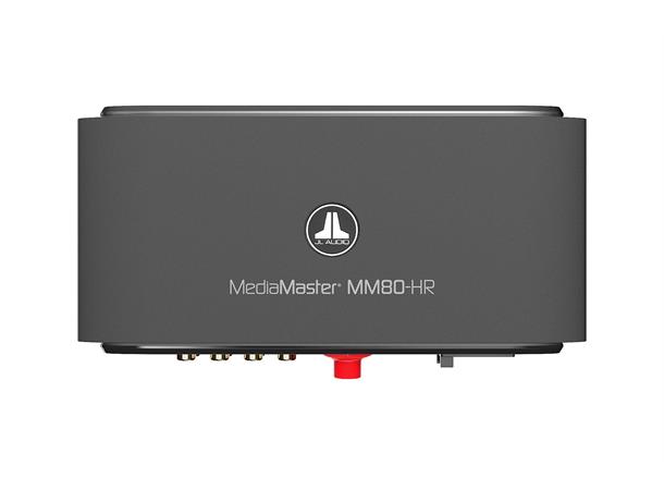 Jl Audio MM80-HR hovedenhet med soner Hideaway Marine Source Unit 30 Watt x 4