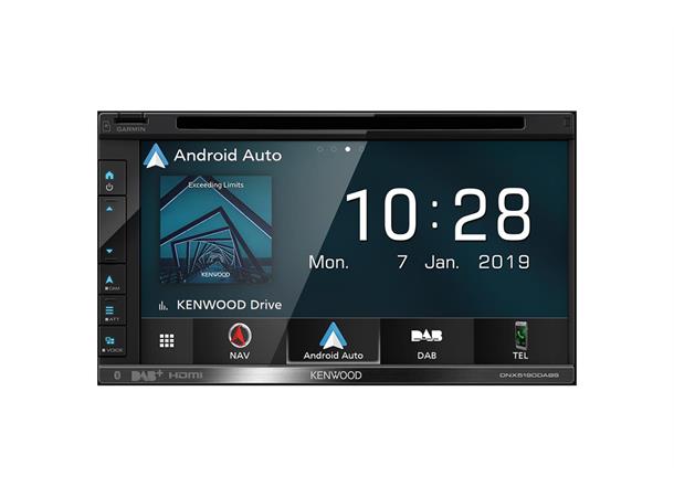 KENWOOD DNX5190DABS 2DIN 6,8" DVD DAB BT NAVI USB/IPHONE